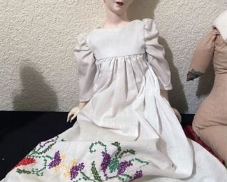 Vintage china doll