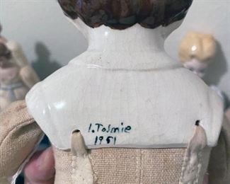 Vintage German China Doll (Possibly Tasha Tudor)