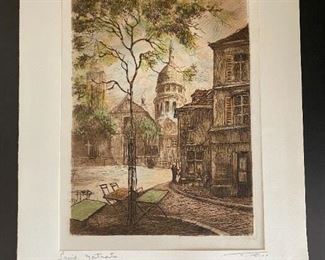 "Paris. Montmartre" by F Roux