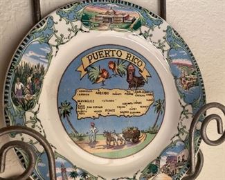 Puerto Rico Decorative Plate