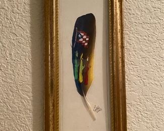 Painted Parrot Feather