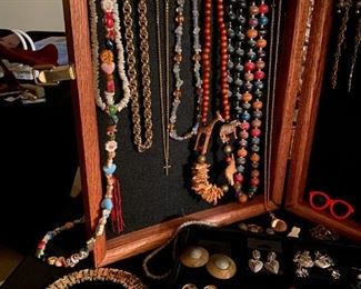 Large Assortment of Costume Jewelry