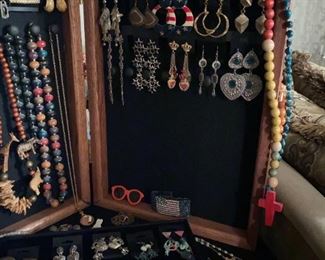 Large Assortment of Costume Jewelry