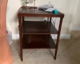 Glass and wood shelf - 1