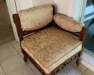 Parlor corner chair