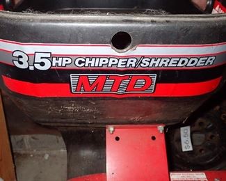 3.5 CHIPPER / SHREDDER MTD