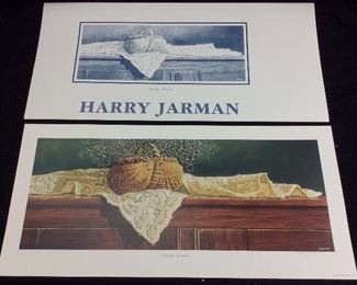 HARRY JARMAM SIGNED #659/750 PRINT,