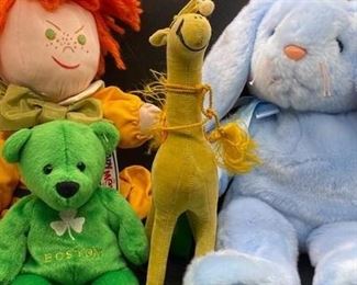 Stuffed Plush Animal Lot