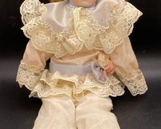 The Heritage Mint Collection Blonde Porcelain Doll