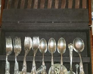 Gorham Sterling Flatware set Service for 12