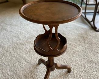 Baker Furniture martini table. Measures 22" H x 12" D. Photo 1 of 3. 