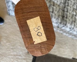 Thailand carved-wood temple statue. Measures 13" H. Photo 2 of 2. 