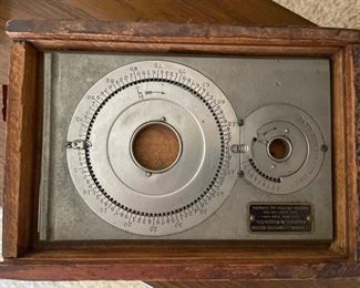 Antique J. L. Herring's Computing Machine. Keuffel & Esser. Photo 2 of 3.