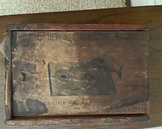 Antique J. L. Herring's Computing Machine. Keuffel & Esser. Photo 1 of 3.