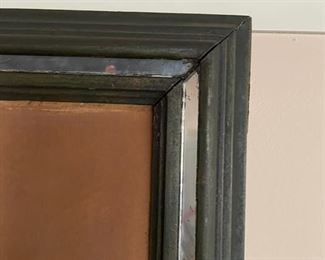 Set of 4 vintage framed panels with Asian b/aviary motif. Each panel measures 82" H x 30" D. Photo 6 of 7. 