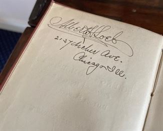 Leather-bound primers. Photo 4 of 4. 