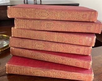 Sample of vintage books. Photo 1 of 2. 