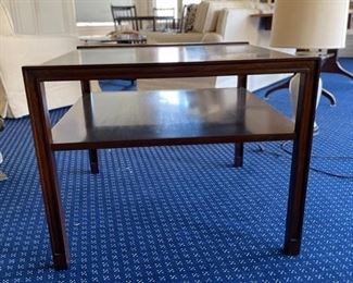 Pair of Dunbar Furniture Corporation side tables. Each measures 27" x 27" x 21" H. Photo 3 of 3. 