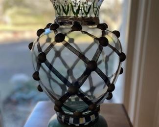 Mackenzie Childs vase. Photo 1 of 2. 