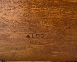 Vintage magazine rack on casters with faux bamboo styling. Photo 5 of 5. 