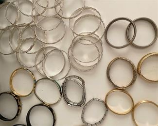 Sample of clip-on bracelets. 