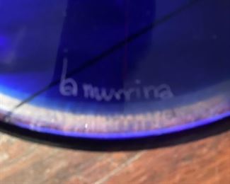 Glass Sculpture signed by artist. Photo 3 of 3. 