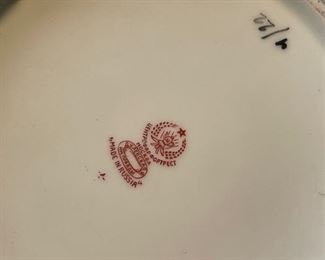 Vintage decorative cobalt blue plate. Made in Russia - 2 available. Photo 2 of 2. 