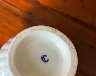 Small porcelain pitcher. Photo 2 of 2. 