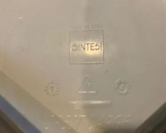 Set of 4 mid-century Italian-made Sintesi Orbit chairs. Photo 3 of 3. 