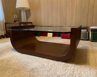 Vintage Art Deco cocktail table. Measures 42" W X 30" D X 17" H. Photo 1 of 2. 
