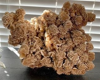 A very large Desert Rose Selenite Crystal specimen