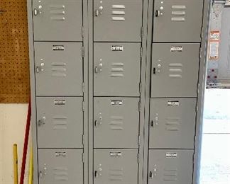 Can you imagine all the different things you could use these storage lockers for?!?
