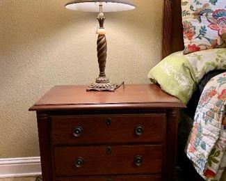 Matching bedroom side tables