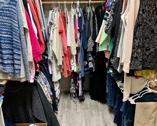 Large assortment of very nice plus size women’s clothing many new still with tags