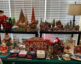 Selection of Christmas Lenox, Dickens Christmas, Jim Shore