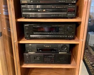 Nice TV/stereo equipment and electeonics