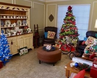 Large selection of Christmas decor