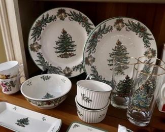 Nice assortment of Christmas Spode