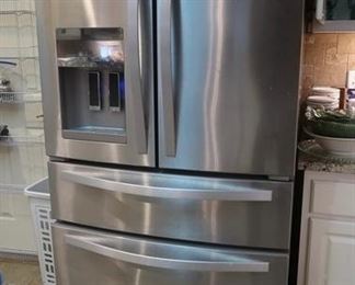 Whirlpool 4-Drawer Stainless Refrigerator 