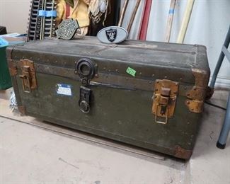 Antique Steamer trunk 