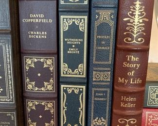 Vintage Hardback Books: David Copperfield, Wuthering Heights, Profiles in Courage, The Story of My Life 
