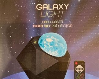 Merkury Innovations Galaxy Light LED & Laser Night Sky Projector