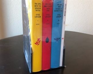 The Girl with the Dragon Tattoo Book Series Stieg Larson - New in Box