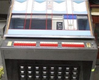 VINTAGE SEEBURG SELECT- O -MATIC Q160 JUKEBOX 45 RM CHUBBY CHECKER