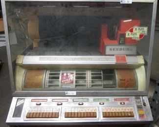 VINTAGE SEEBURG HIGH FIDELITY KD-200 CIRCA 1950'S 45 RPM JUKEBOX