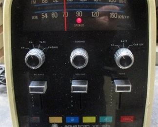 VINTAGE AQUATRON VX-33C 8 TRACK/STEREO/TAPE RADIO