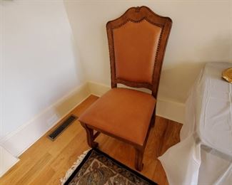 Dining Chair with nail head trim