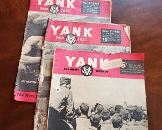 Vintage Yank Magazines 