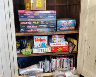 Board games, movies and more!!