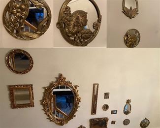 Collection of Decorative Mirrors 
